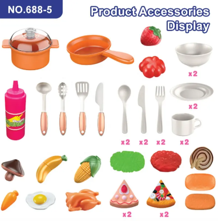 Little Chef Interactive Play Kitchen Set