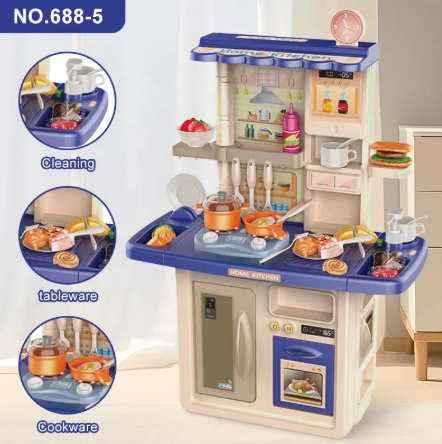 Little Chef Interactive Play Kitchen Set