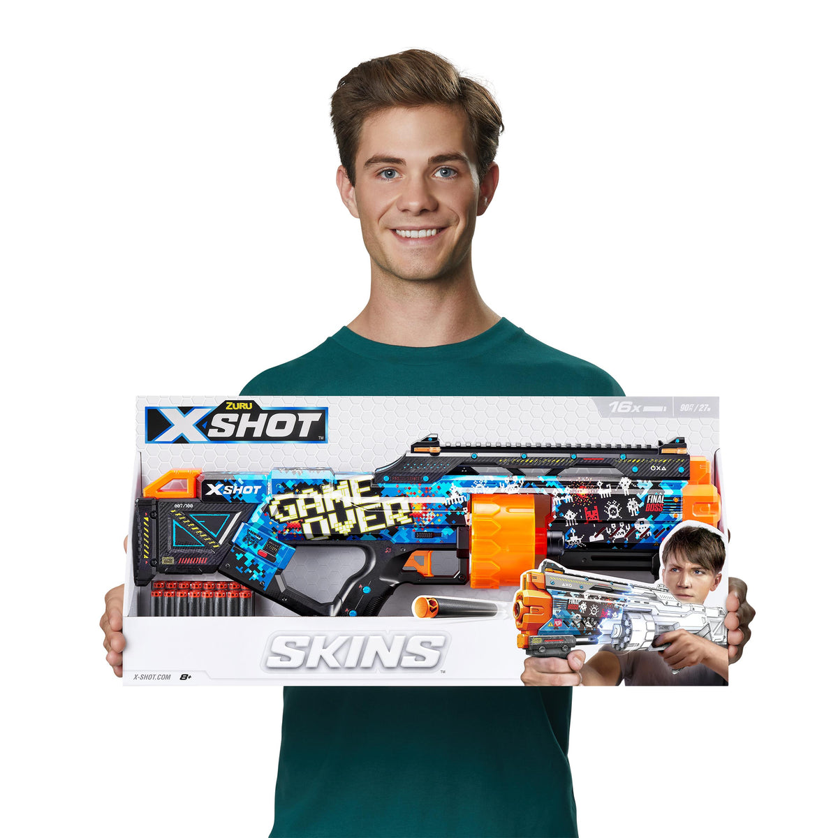 مسدس X-Shot Skins Last Stand – قوة نيران لا تُوقف