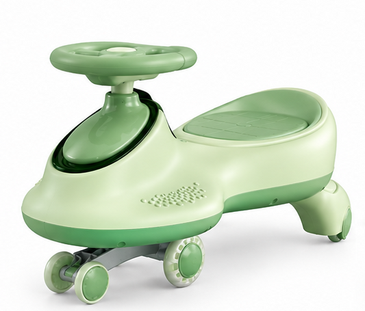 First Step Kids Wiggle Ride-On Swing Car - Green