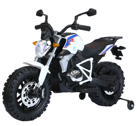 فيرست ستيب دراجة BMW G 310 R كهربائية للأطفال 12V – مقعد جلد وعجلات إسفنجية