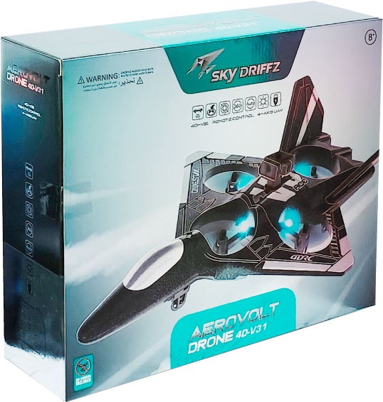 طائرة Sky Driffz بجهاز تحكم – تحليق مثير ليلاً ونهاراً
