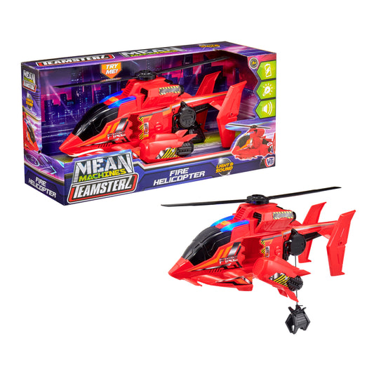 Teamsterz Mean Machines Fire Helicopter (L&S)