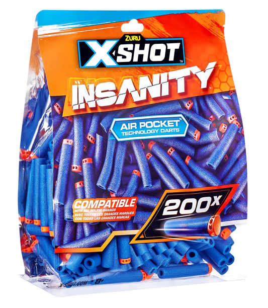 200 رصاصة X-Shot Insanity – دقة وسرعة في المعركة