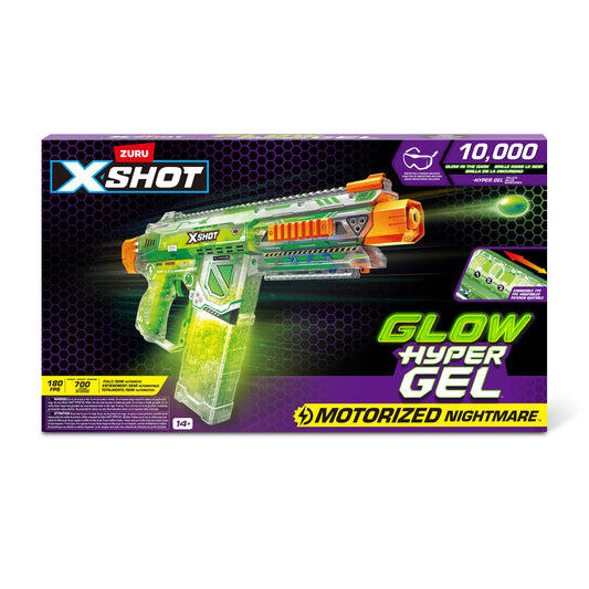 X-Shot Hyper Gel Glow In The Dark (Large)