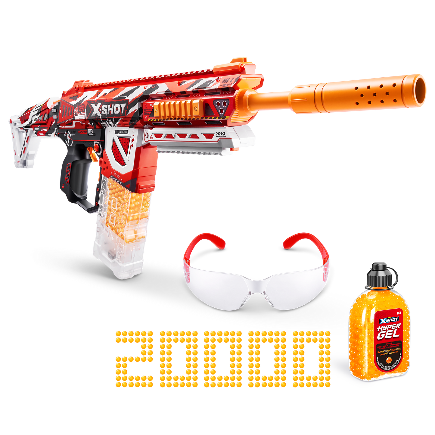 مسدس X-Shot Hyper Gel HPG-700 – قوة وسرعة في المعركة