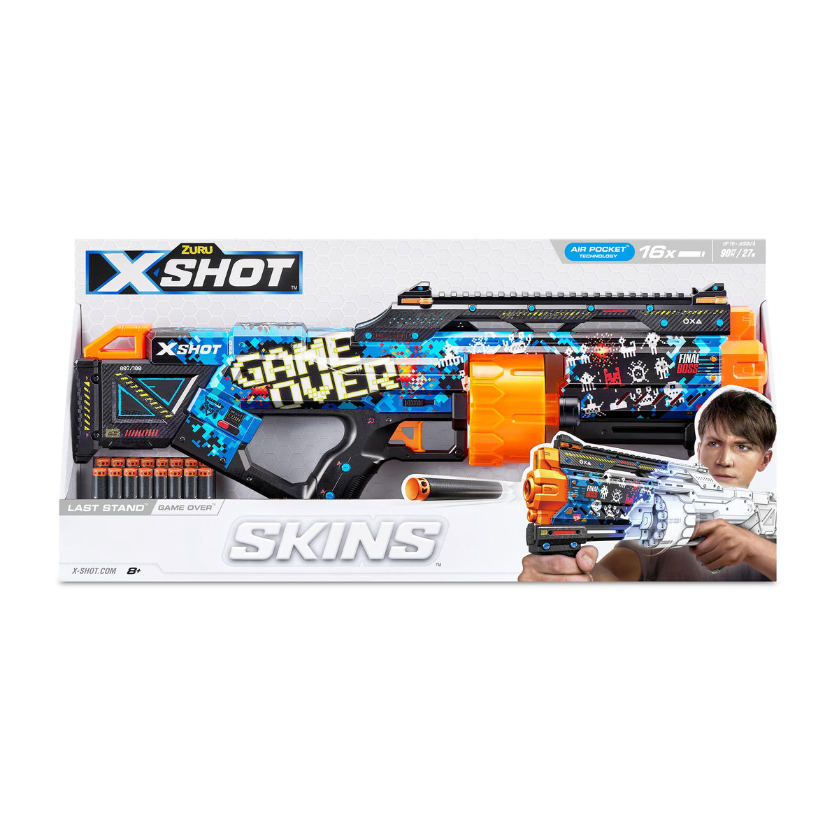 مسدس X-Shot Skins Last Stand – قوة نيران لا تُوقف