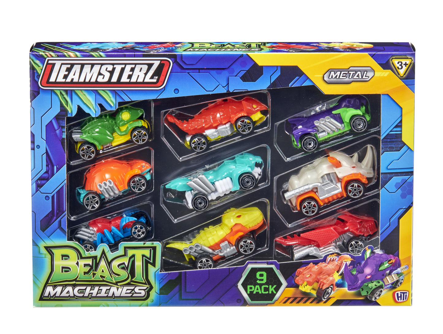 Teamsterz Beast Machines Die-Cast 9pk