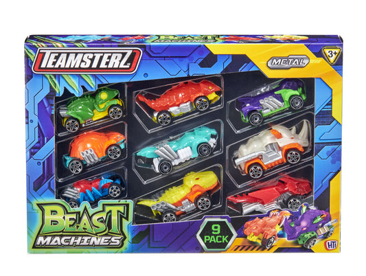 Teamsterz Beast Machines Die-Cast 9pk