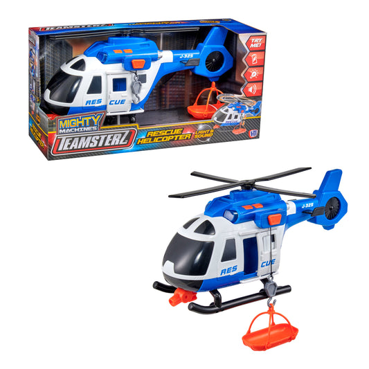 Teamsterz Mighty Machines Rescue Helicopter (Large) (L&S)