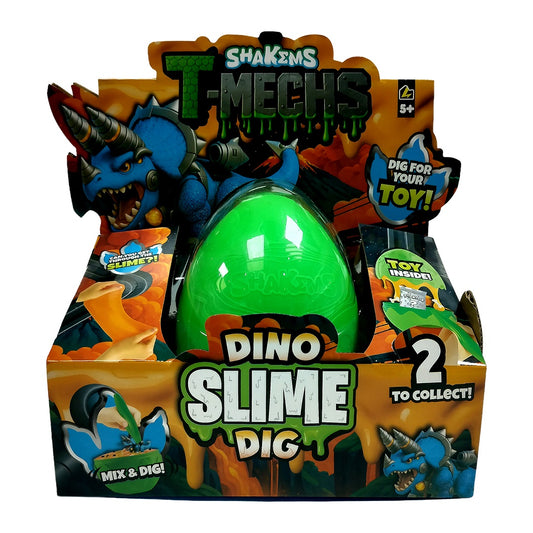 Shakems T-Mechs Dino Slime Dig (13Cm)