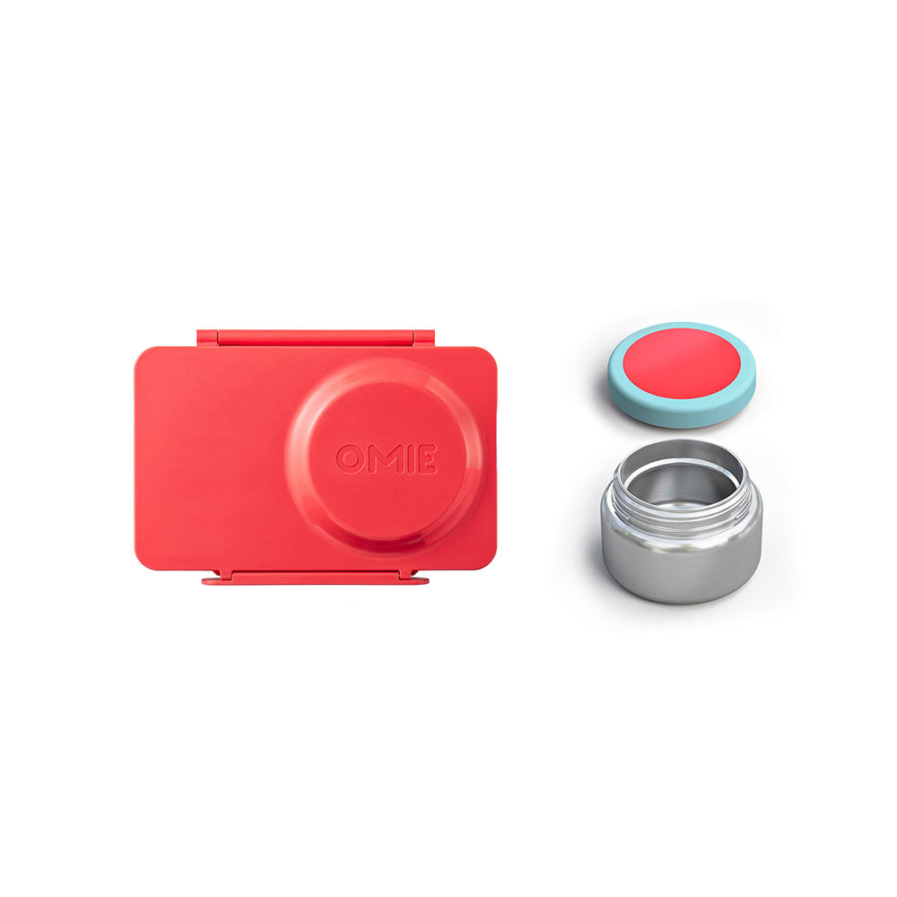 Omielife - Omiebox Up Thermos 350Ml - Cherry Pink