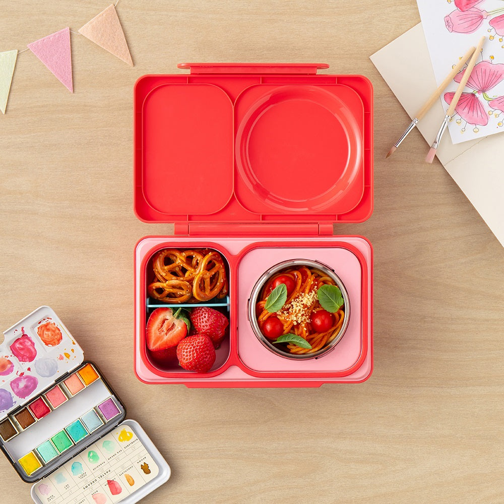 Omielife - Omiebox Up Thermos 350Ml - Cherry Pink