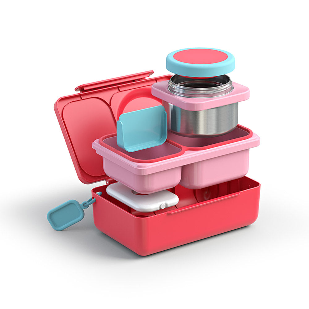 Omielife - Omiebox Up Thermos 350Ml - Cherry Pink