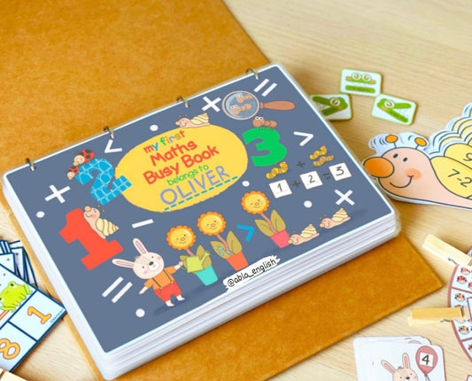 Math Busy Book 4+