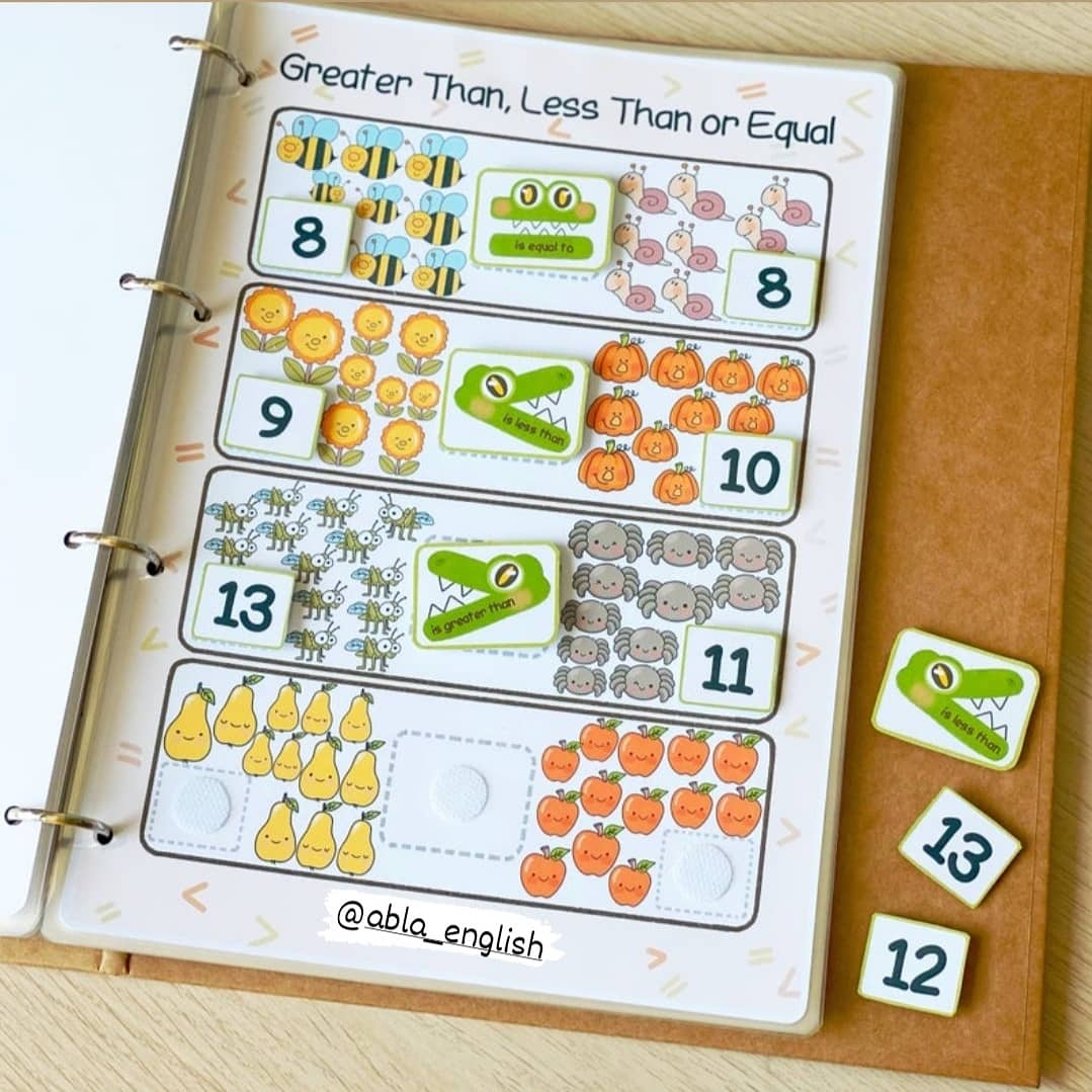 Math Busy Book 4+