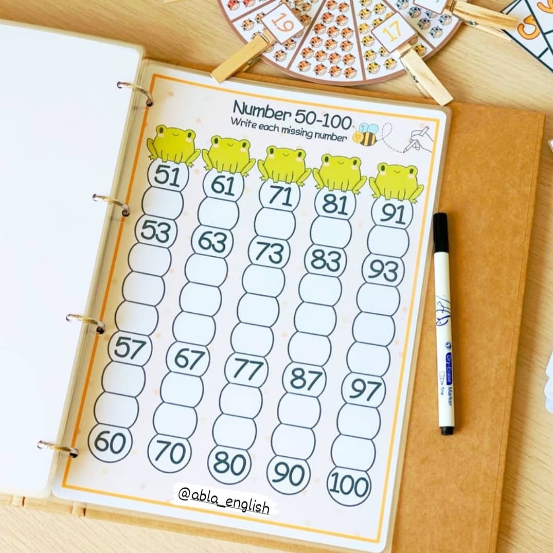 Math Busy Book 4+