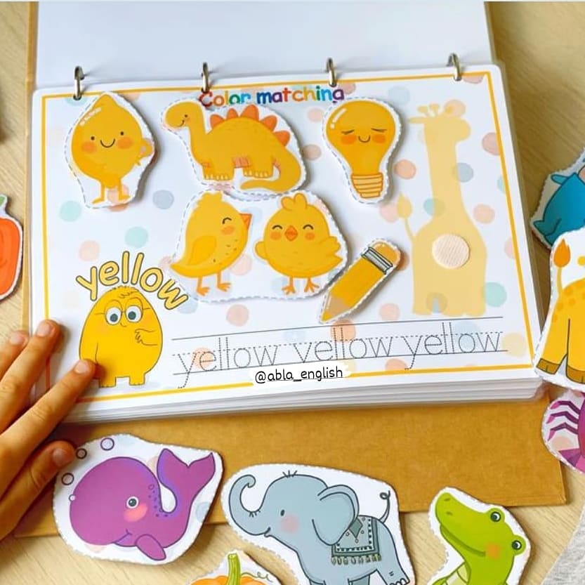Color Busy Book 18Month+