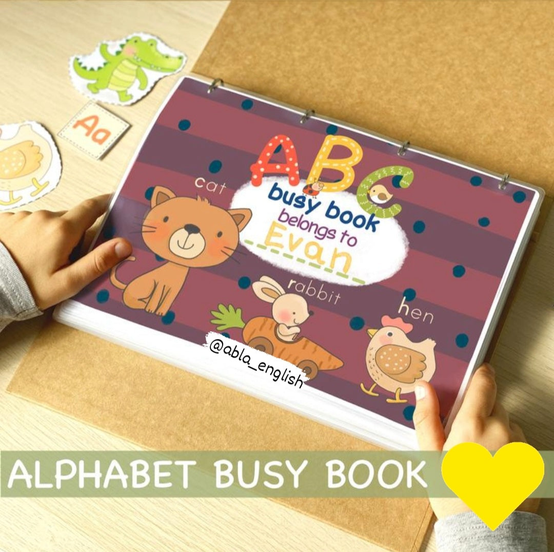 Abc Busy Book 3+