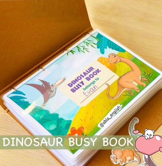 Dinosaur Busy Book 2+
