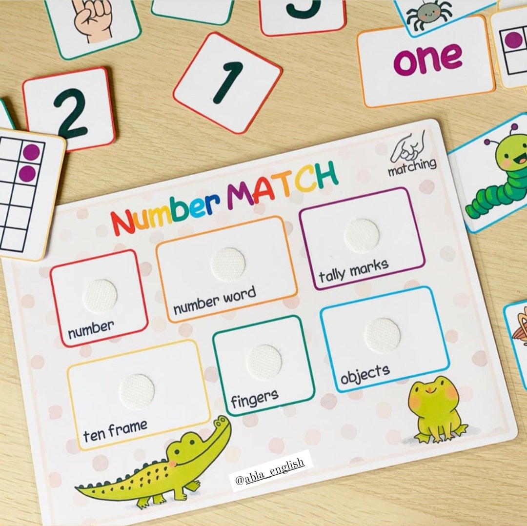 Number Counting Fun Bag