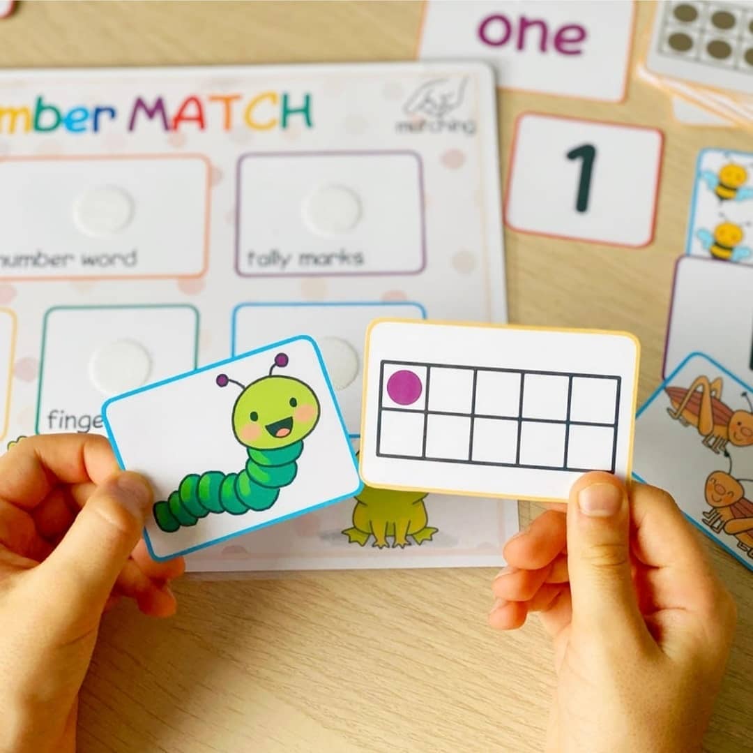Number Counting Fun Bag