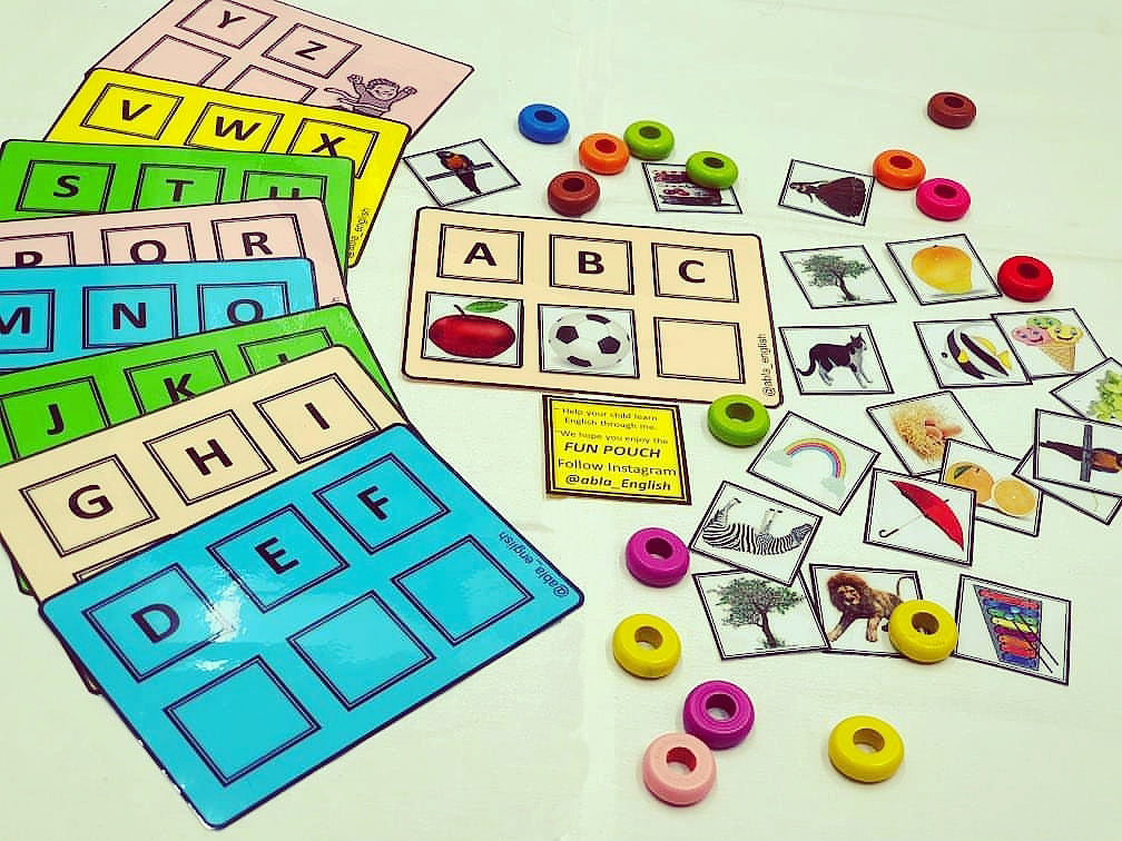Alphabet Sticking Fun Bag 3+
