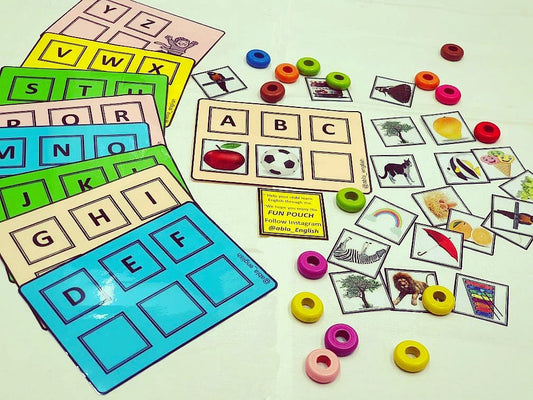 Alphabet Sticking Fun Bag 3+