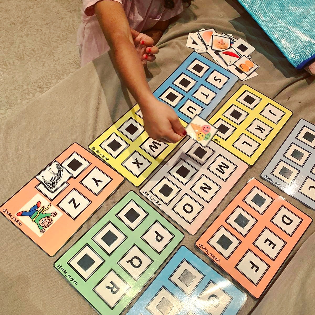 Alphabet Sticking Fun Bag 3+