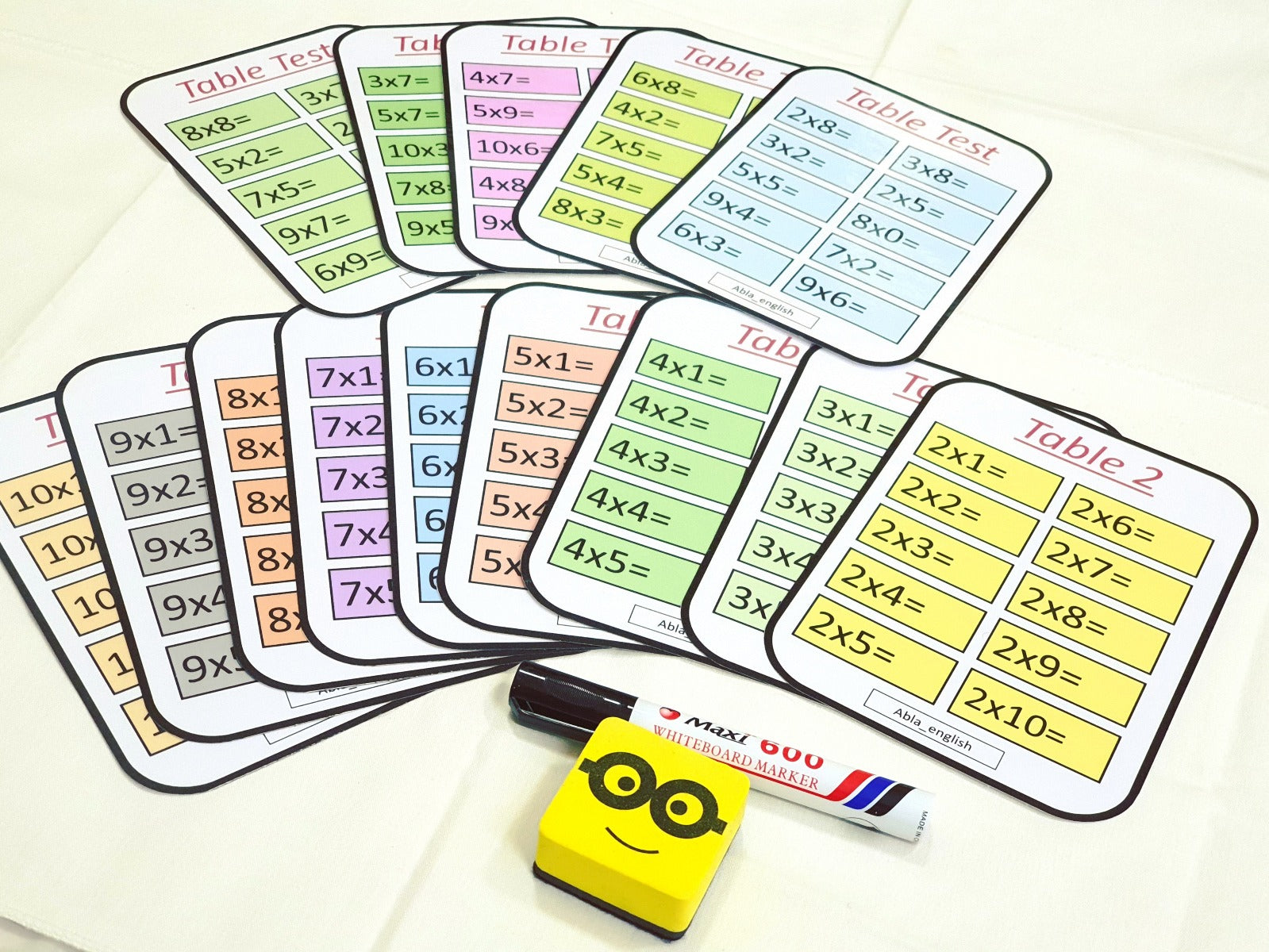 Table Learning Fun Bag 4+