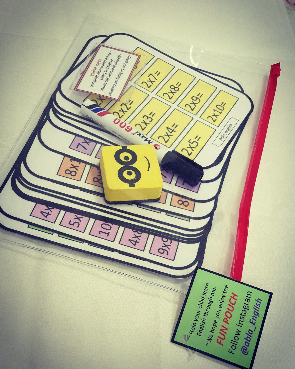 Table Learning Fun Bag 4+