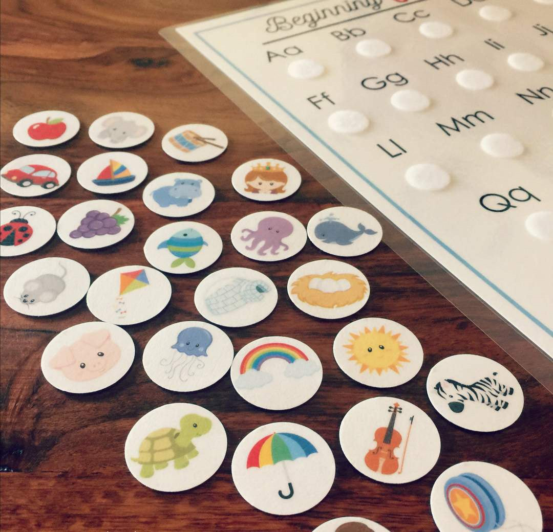 English Alphabet Beginning Sounds Activities