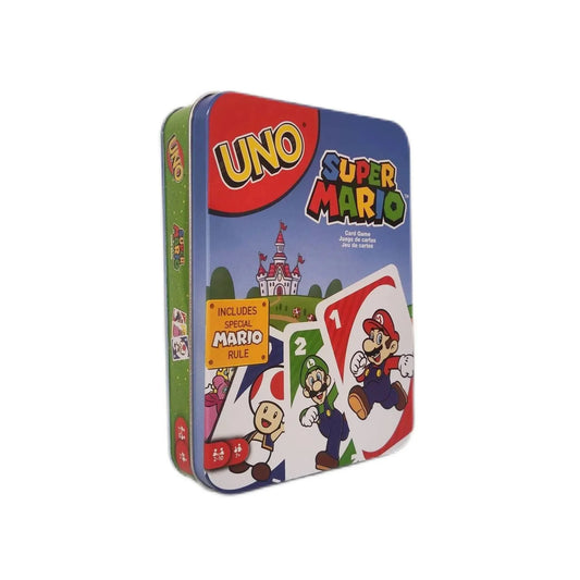 UNO SUPER MARIO tin box