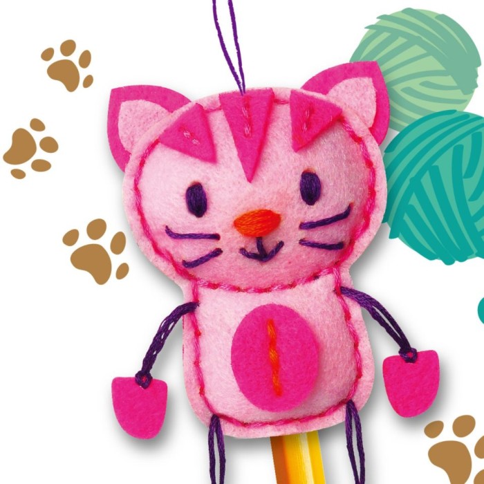 SEWING PEN TOPPER - KITTY