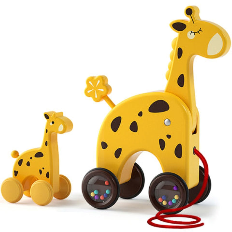 Pull Line 2 Pcs Giraffe