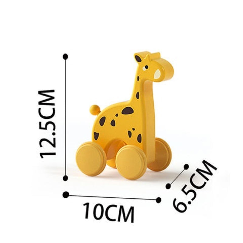 Pull Line 2 Pcs Giraffe