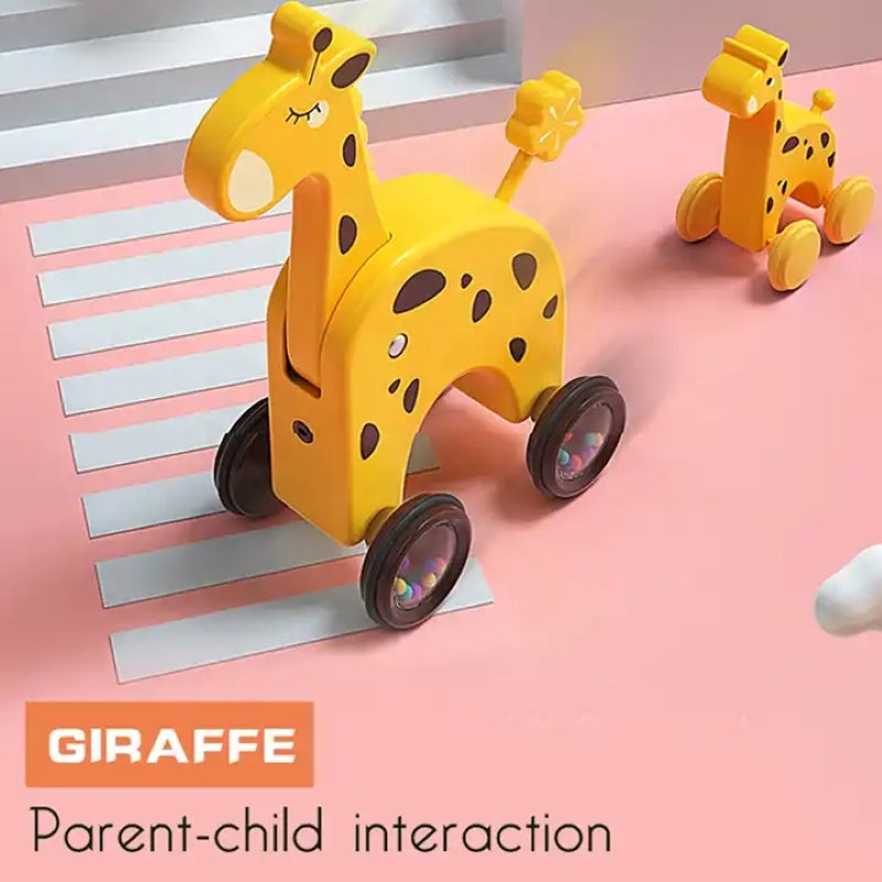 Pull Line 2 Pcs Giraffe
