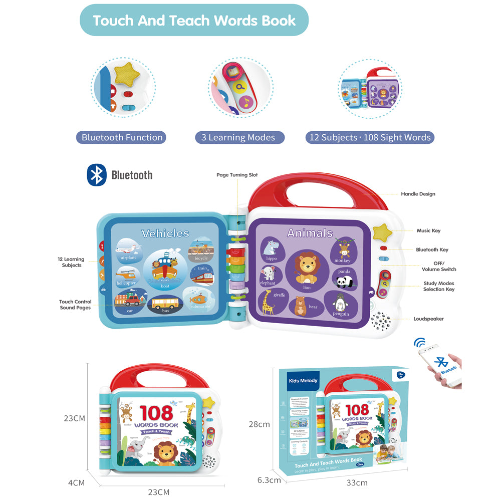 Touch and Teach Word Book