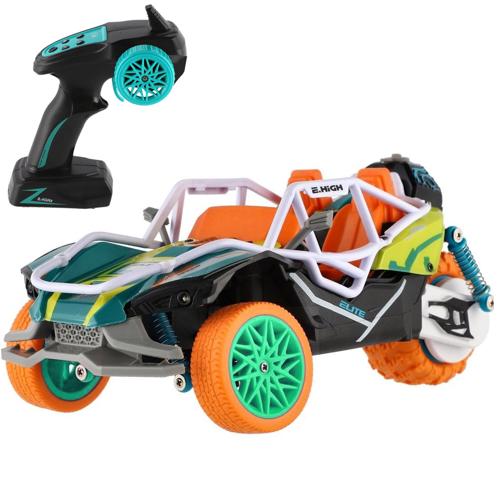 2.4G Steam Emitting Tricycle Model R-C Car - Orange