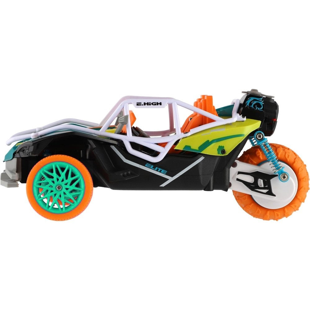 2.4G Steam Emitting Tricycle Model R-C Car - Orange