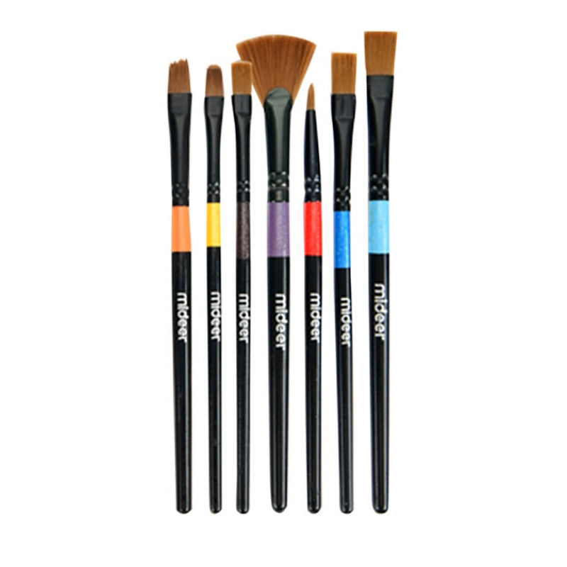Mideer - Finger Paint Brush Set - 7 Pieces