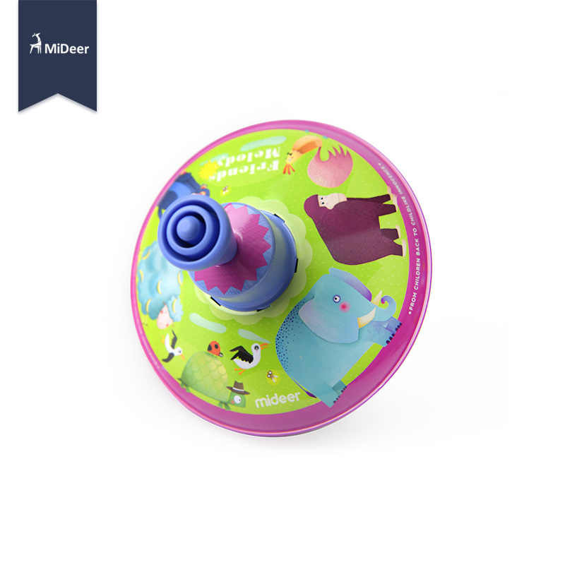 Mideer Spinning Tin Top(Medium) -Animal