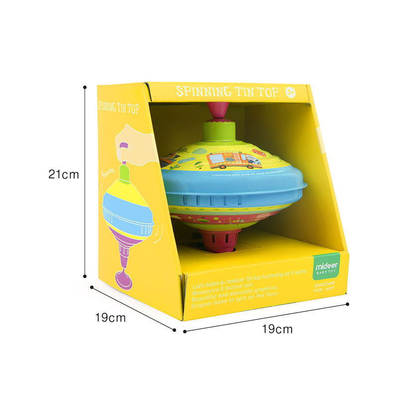Mideer Spinning Tin Top(Big)Transport