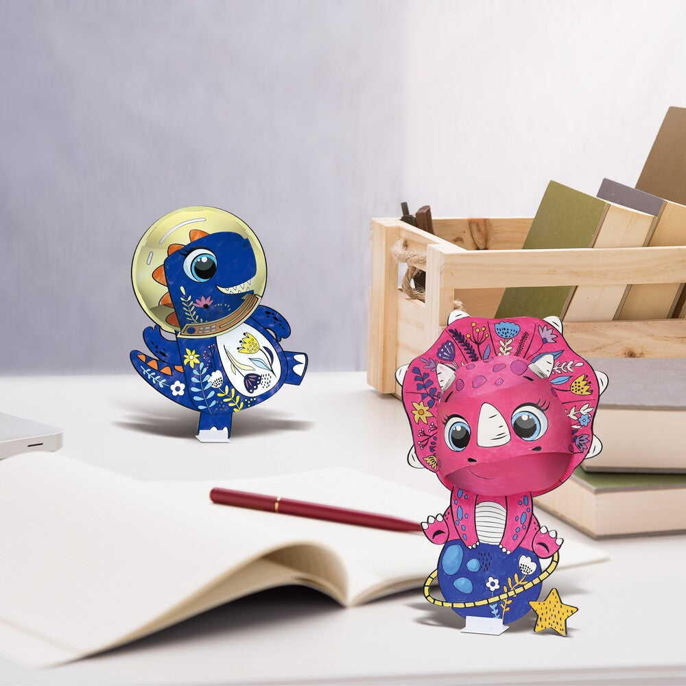 Sew Star - 3D Figure Decor - Dinosaur Ornaments