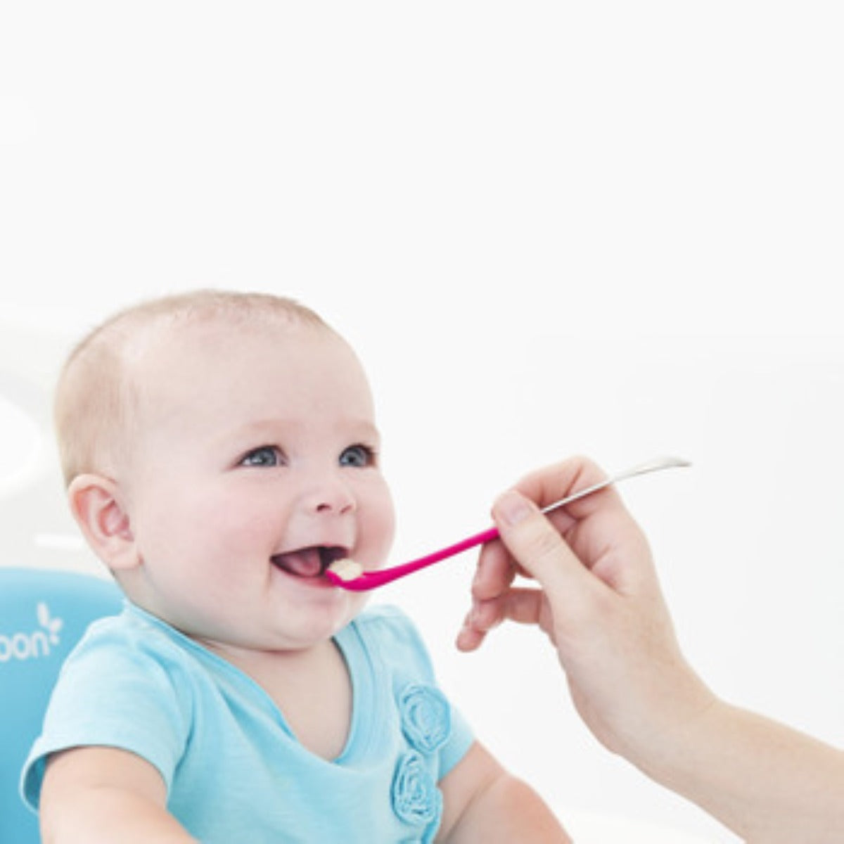 Boon Swap 2 In1 Feeding Spoon (Pink-Purple)