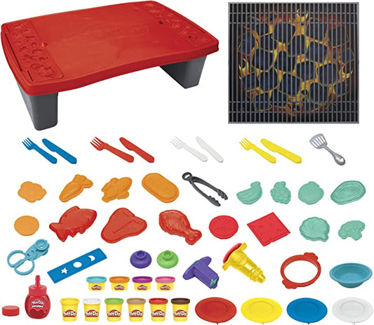 Play Doh - Large Barbecue Play Set, 40 Pieces