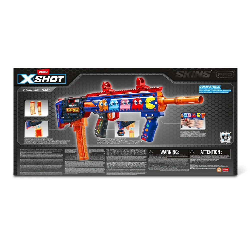 مسدس X-Shot سكينز برو باك مان – دقة وقوة بأسلوب ريترو
