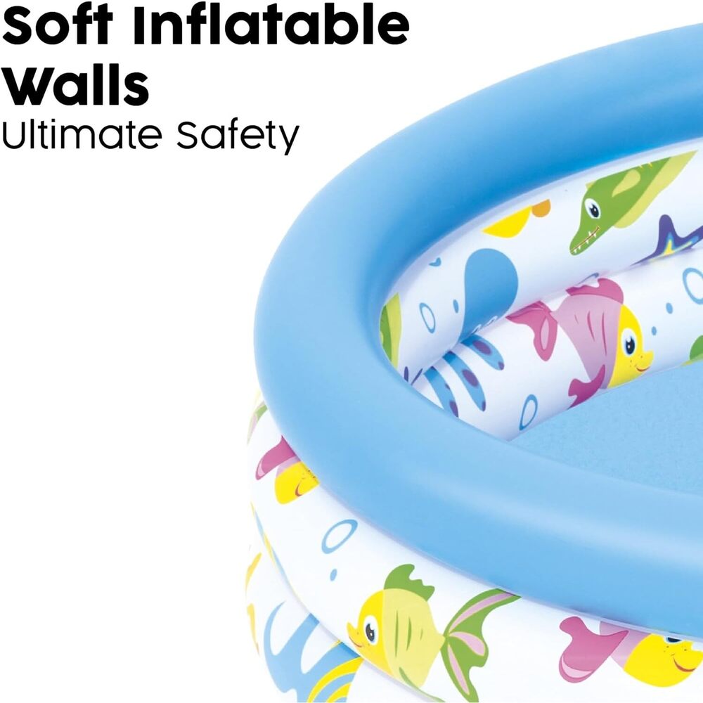 Bestway - 1.02M X H25Cm Coral Kids Pool