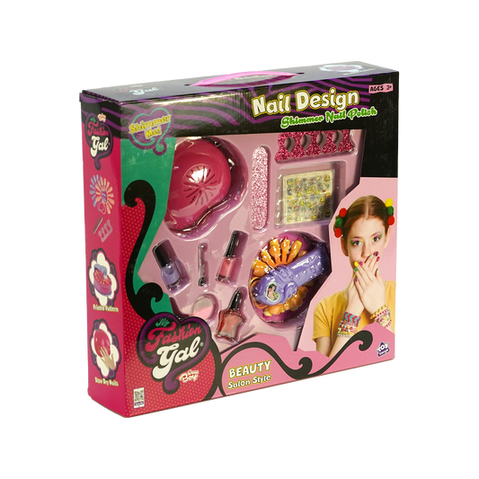 My Fashion Gal Nail Design Shimmer Nail Polish
