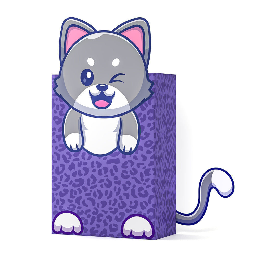 3D Gift Wrap-Cat